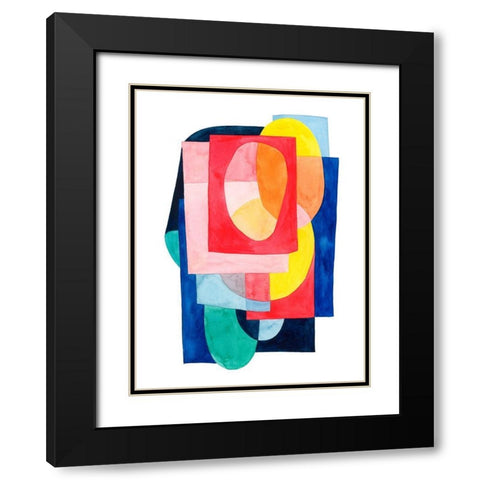 Launder II Black Modern Wood Framed Art Print with Double Matting by Popp, Grace