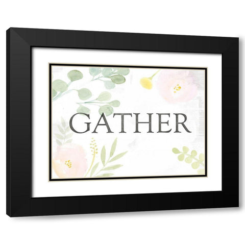 Farmhouse Sayings II Black Modern Wood Framed Art Print with Double Matting by Borges, Victoria