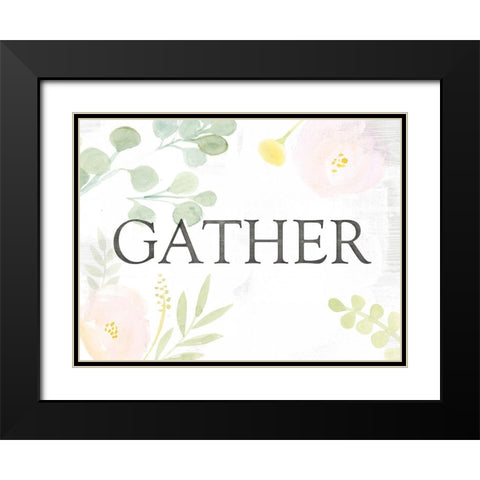 Farmhouse Sayings II Black Modern Wood Framed Art Print with Double Matting by Borges, Victoria