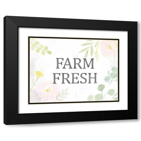 Farmhouse Sayings VI Black Modern Wood Framed Art Print with Double Matting by Borges, Victoria