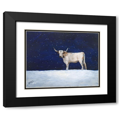 Journey Through the Snow III Black Modern Wood Framed Art Print with Double Matting by Winkler, Kathy