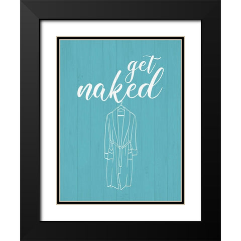 Bathroom Suggestions I Black Modern Wood Framed Art Print with Double Matting by Popp, Grace