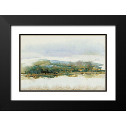 Afternoon Quiet I Black Modern Wood Framed Art Print with Double Matting by OToole, Tim