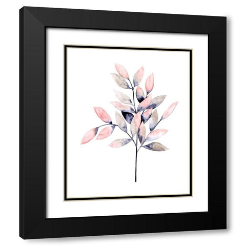 Midnight Branch I Black Modern Wood Framed Art Print with Double Matting by Popp, Grace