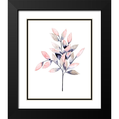 Midnight Branch I Black Modern Wood Framed Art Print with Double Matting by Popp, Grace