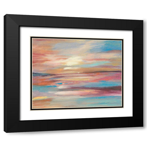 Sunset Light IV Black Modern Wood Framed Art Print with Double Matting by Goldberger, Jennifer