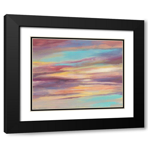 Sunset Light V Black Modern Wood Framed Art Print with Double Matting by Goldberger, Jennifer