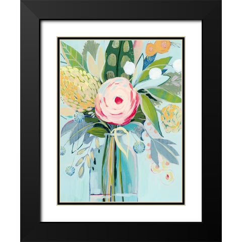 Lustrous Sundries I Black Modern Wood Framed Art Print with Double Matting by Popp, Grace