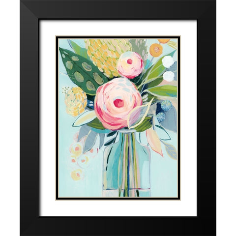 Lustrous Sundries II Black Modern Wood Framed Art Print with Double Matting by Popp, Grace