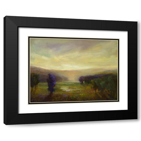 Carried by the Light Black Modern Wood Framed Art Print with Double Matting by Finch, Sheila