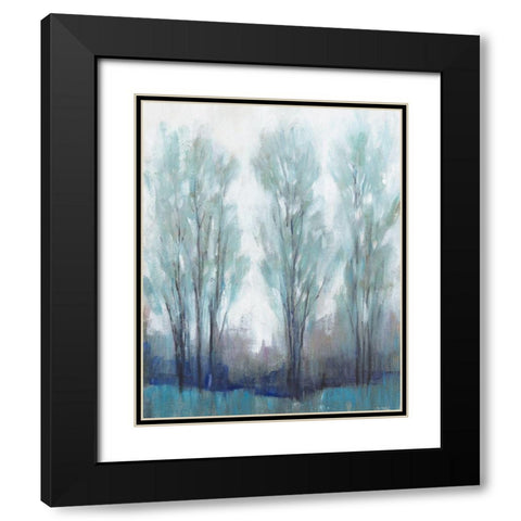 Through the Clearing I Black Modern Wood Framed Art Print with Double Matting by OToole, Tim