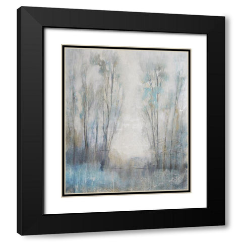 Through the Clearing III Black Modern Wood Framed Art Print with Double Matting by OToole, Tim