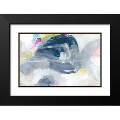 Convection II Black Modern Wood Framed Art Print with Double Matting by Vess, June Erica