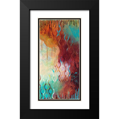 Compliance II Black Modern Wood Framed Art Print with Double Matting by Robinson, Heather