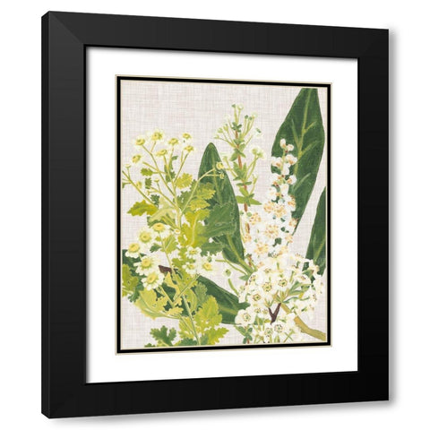 April in Paris III Black Modern Wood Framed Art Print with Double Matting by Miller, Dianne