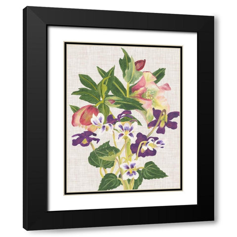 April in Paris IV Black Modern Wood Framed Art Print with Double Matting by Miller, Dianne