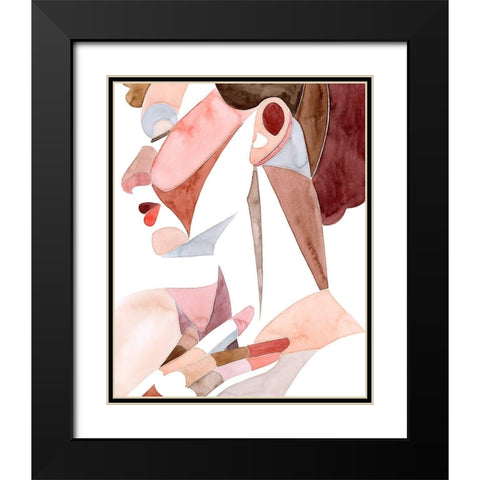 Golden Age I Black Modern Wood Framed Art Print with Double Matting by Popp, Grace