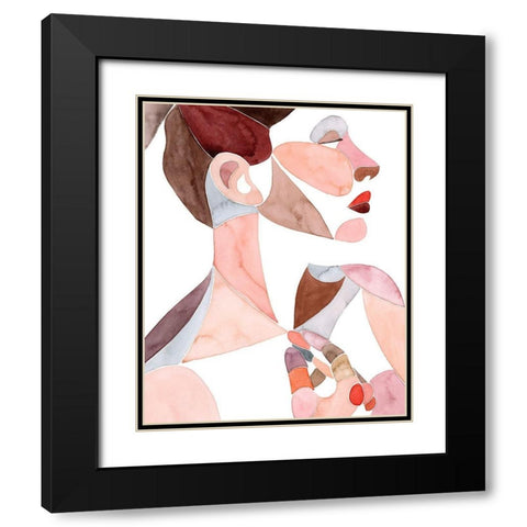 Golden Age II Black Modern Wood Framed Art Print with Double Matting by Popp, Grace