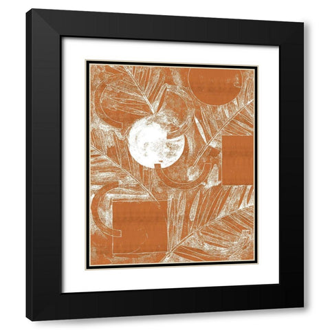 Composition and Alloys II Black Modern Wood Framed Art Print with Double Matting by Wang, Melissa