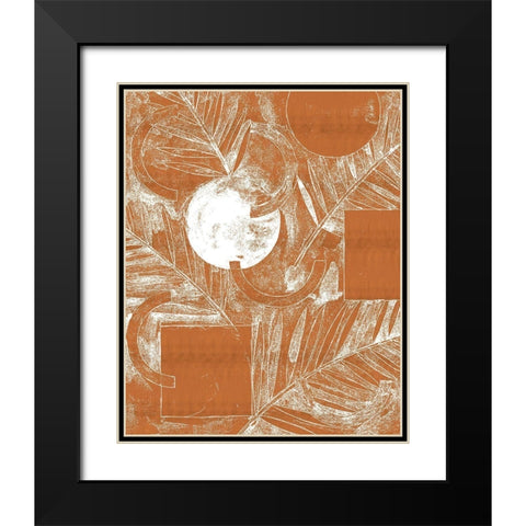 Composition and Alloys II Black Modern Wood Framed Art Print with Double Matting by Wang, Melissa