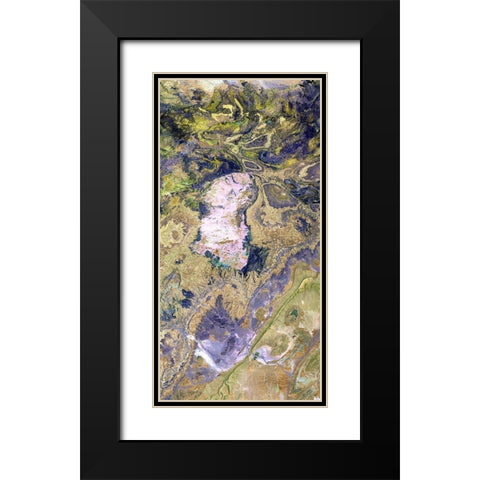 Atlas Mountains I Black Modern Wood Framed Art Print with Double Matting by Ludwig, Alicia