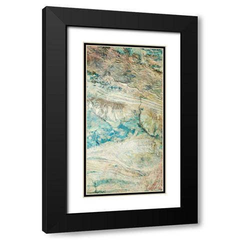 Sea Salt II Black Modern Wood Framed Art Print with Double Matting by Fagalde, Jarman