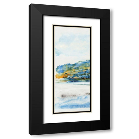 Island Mist I Black Modern Wood Framed Art Print with Double Matting by OToole, Tim