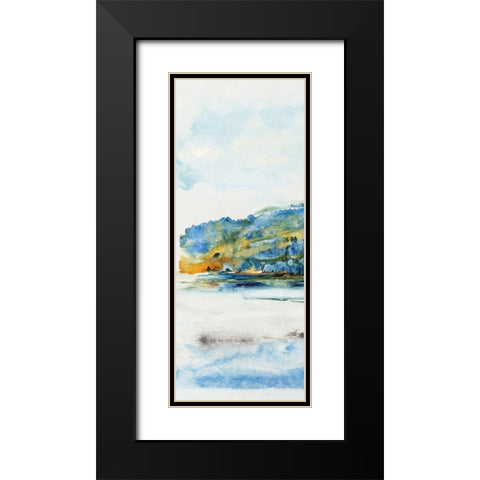 Island Mist I Black Modern Wood Framed Art Print with Double Matting by OToole, Tim