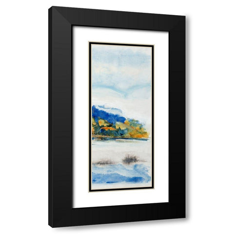 Island Mist III Black Modern Wood Framed Art Print with Double Matting by OToole, Tim