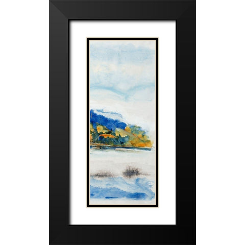 Island Mist III Black Modern Wood Framed Art Print with Double Matting by OToole, Tim