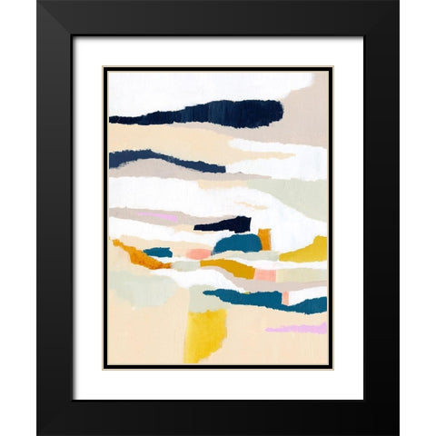 Woven Together I Black Modern Wood Framed Art Print with Double Matting by Borges, Victoria