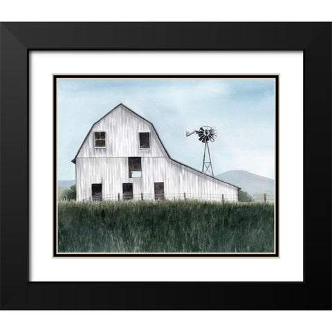 Bygone Barn I Black Modern Wood Framed Art Print with Double Matting by Popp, Grace