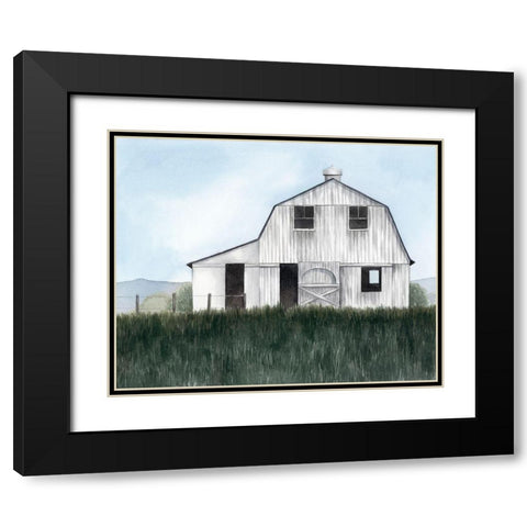 Bygone Barn II Black Modern Wood Framed Art Print with Double Matting by Popp, Grace