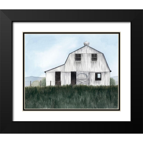 Bygone Barn II Black Modern Wood Framed Art Print with Double Matting by Popp, Grace