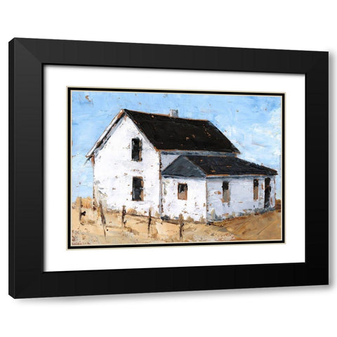 Abandoned Farmhouse II Black Modern Wood Framed Art Print with Double Matting by Harper, Ethan