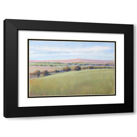Hill Country II Black Modern Wood Framed Art Print with Double Matting by OToole, Tim