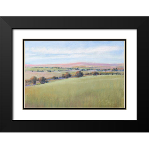 Hill Country II Black Modern Wood Framed Art Print with Double Matting by OToole, Tim