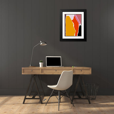 Final Homage I Black Modern Wood Framed Art Print with Double Matting by Delamater, Rob