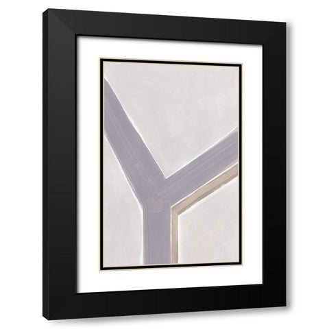 Custom Neutral Impact I Black Modern Wood Framed Art Print with Double Matting by Vess, June Erica