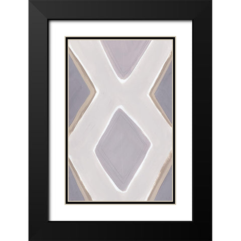 Custom Neutral Impact III Black Modern Wood Framed Art Print with Double Matting by Vess, June Erica