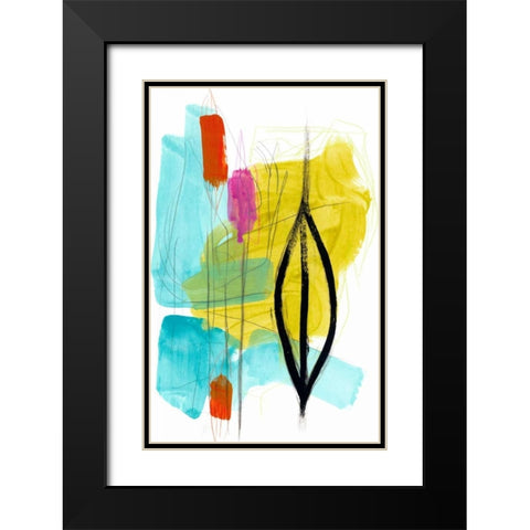 Fringe Aspect I Black Modern Wood Framed Art Print with Double Matting by Vess, June Erica
