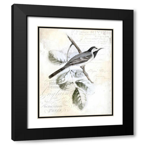 Rustic Gould I Black Modern Wood Framed Art Print with Double Matting by Studio W