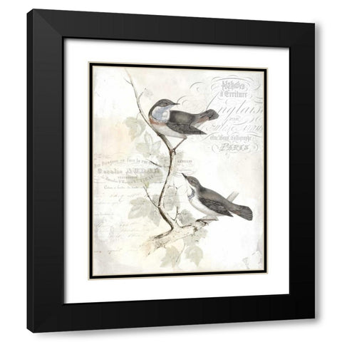 Rustic Gould IV Black Modern Wood Framed Art Print with Double Matting by Studio W