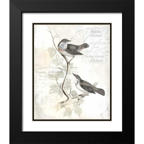 Rustic Gould IV Black Modern Wood Framed Art Print with Double Matting by Studio W