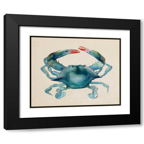 Sea Dweller III Black Modern Wood Framed Art Print with Double Matting by Popp, Grace