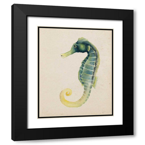 Sea Dweller V Black Modern Wood Framed Art Print with Double Matting by Popp, Grace