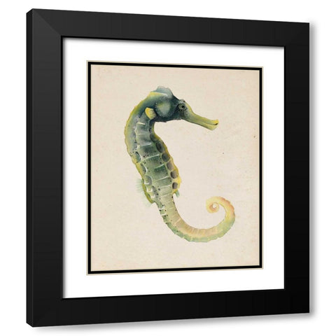 Sea Dweller VI Black Modern Wood Framed Art Print with Double Matting by Popp, Grace