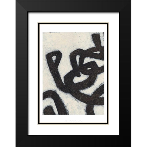 Symbiotic I Black Modern Wood Framed Art Print with Double Matting by Vess, June Erica