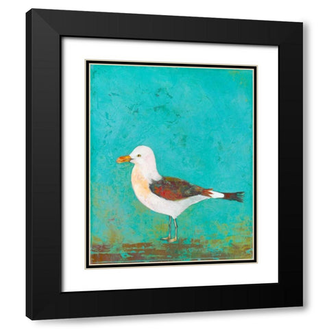 Vibrant Shorebird III Black Modern Wood Framed Art Print with Double Matting by Altug, Mehmet