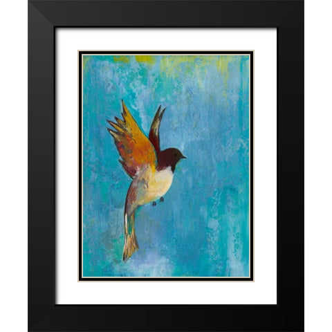 Bright Wings I Black Modern Wood Framed Art Print with Double Matting by Altug, Mehmet